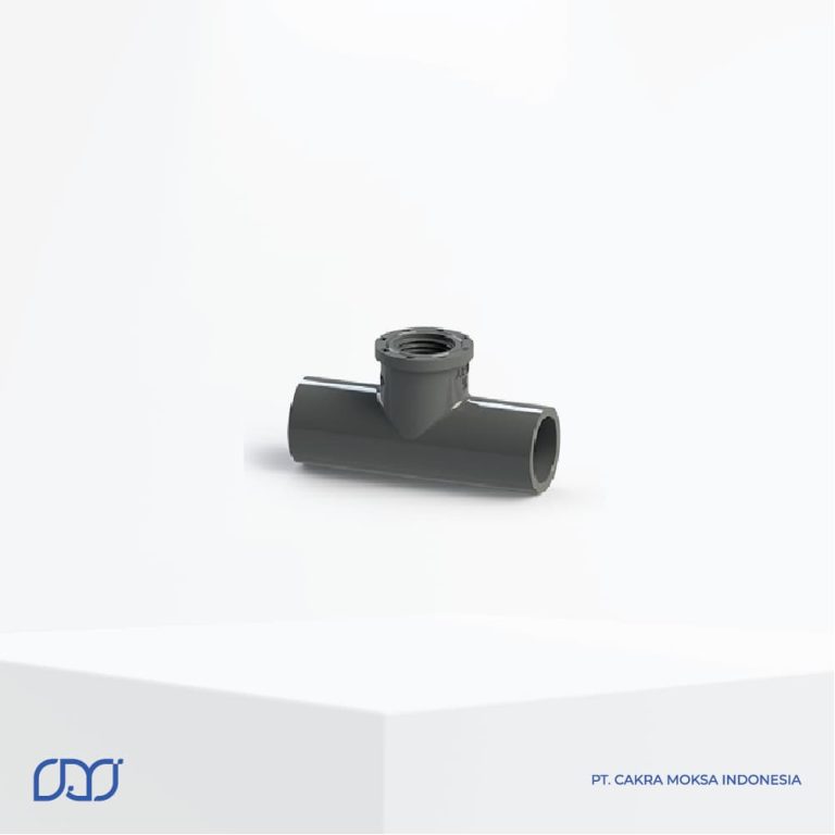Ukuran Fitting PVC AW Merk RUCIKA: FAUCET TEE - Distributor Pipa Surabaya
